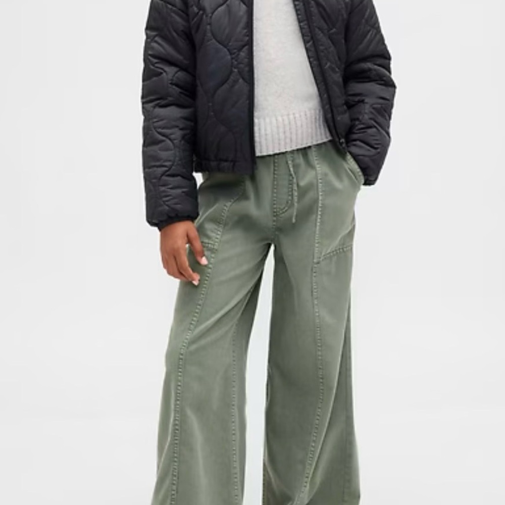 GAP Kids Dark Green Cargo Pants